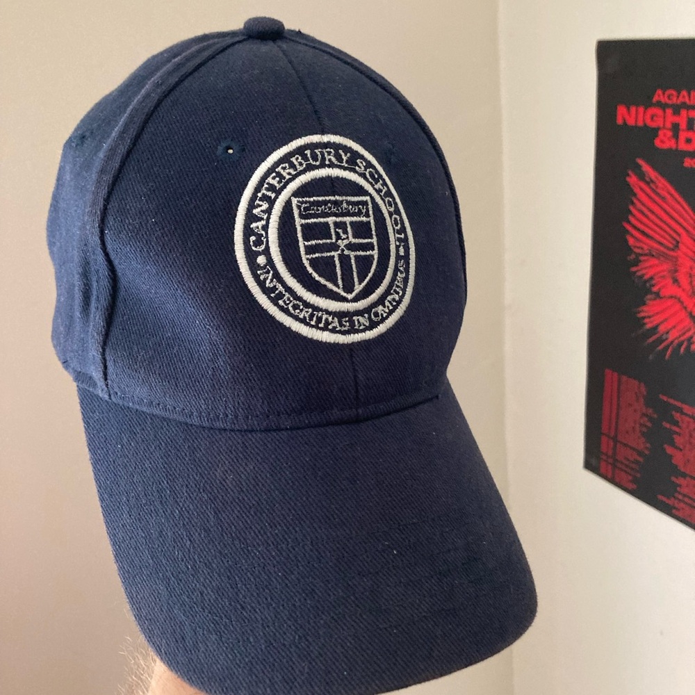 Anvil Navy Blue Canterbury School Hat
